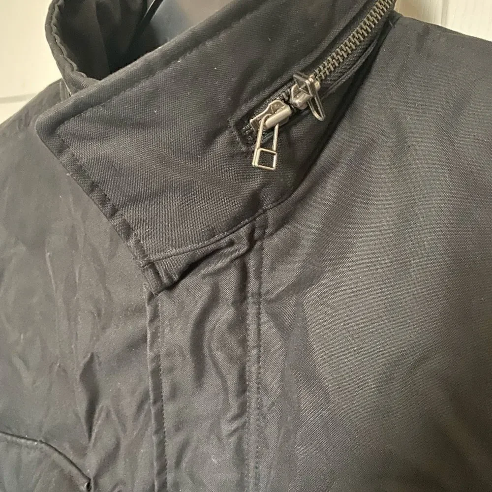 BANANA REPUBLIC Men’s Polyurethane Coated Field Jacket with Cotton Lining